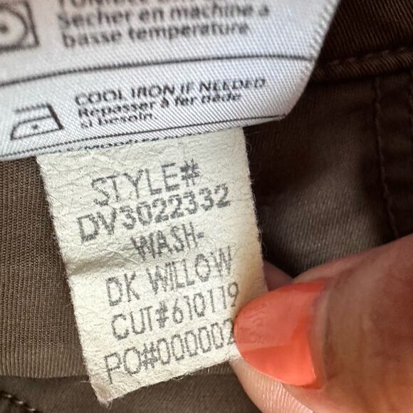 Vince Pants Womens 29 Olive Green Utility Ankle Zip Jogger - Picture 11 of 16